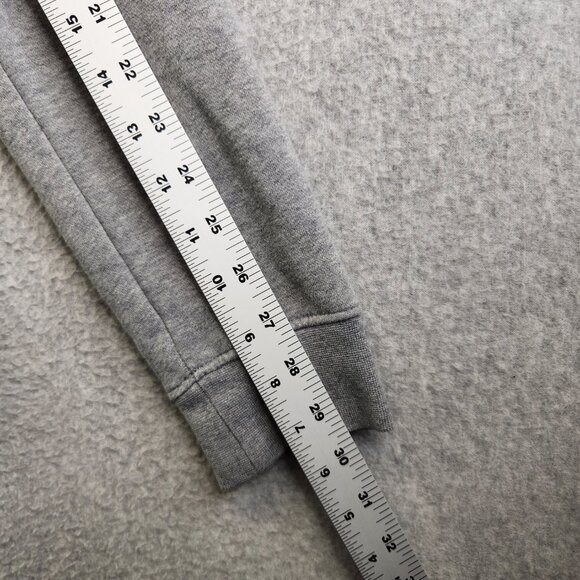 Jordan Hoodie Mens M Gray Flight Air Essentials Fleece Pullover Jumpman - Picture 12 of 14